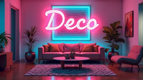 Comment le néon déco transforme votre espace en un instant
