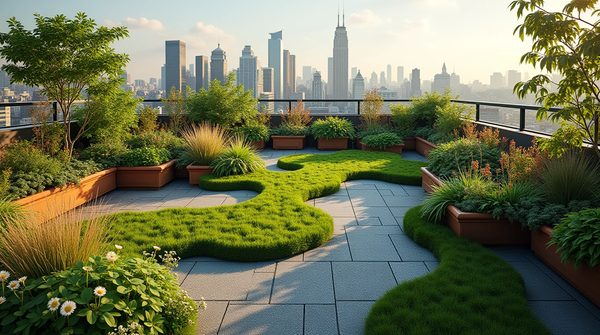 Créer un havre de verdure en ville : inspirations et techniques pour des toitures végétalisées tendance